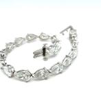 Armband - 14 karaat Witgoud - 19.13ct. tw. Diamant