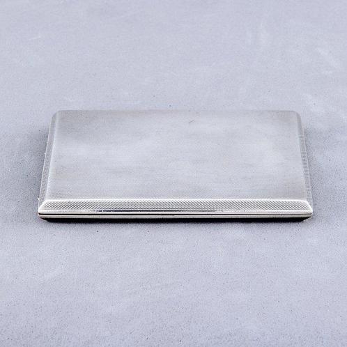 D. BROS - D. BROS - Sigarettendoos - .925 zilver, Antiek en Kunst, Antiek | Zilver en Goud