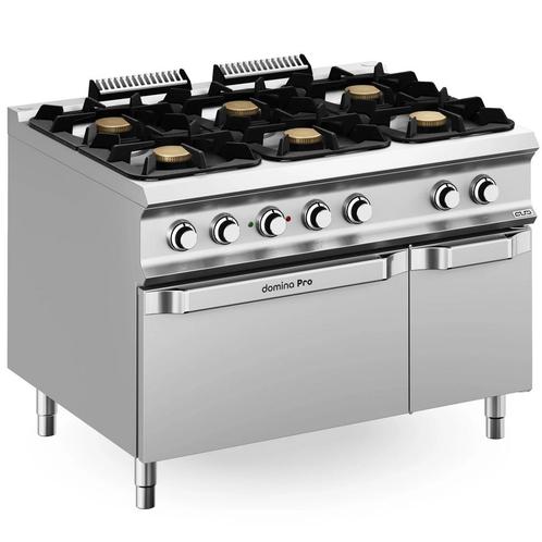 Fornuis + Oven | DOMINA PRO 900 | Gas/Elektrisch | 6MBM, Articles professionnels, Horeca | Équipement de cuisine, Envoi