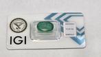 1 pcs Groen Smaragd - 10.04 ct - International Gemological, Nieuw