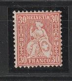Zwitserland 1862 - Zittende Helvetia - SBK 33, Timbres & Monnaies, Timbres | Europe | Belgique