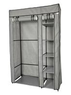 Lendo Online Armoire Pliable 108x44x166 cm Acier Gris, Maison & Meubles