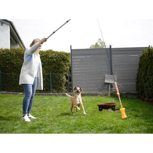 Bot aan touw 30cm, toyfastic, oranje, 12,5xØ7cm - kerbl, Dieren en Toebehoren, Honden-accessoires, Nieuw