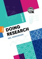 Doing research 9789024445738, Boeken, Wetenschap, Nel Verhoeven, Zo goed als nieuw, Verzenden