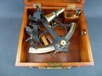 Vernier sextant - Messing - Heath & Co/Hezzanith, Antiek en Kunst