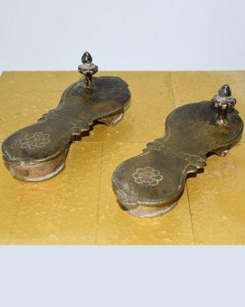 Paduka als onderdeel uitzet bruid of als religieuze offers -, Antiek en Kunst