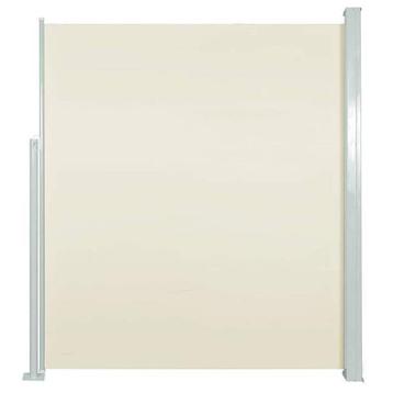 Zijscherm 100x500cm Creme | Retour Deal | -40% beschikbaar voor biedingen