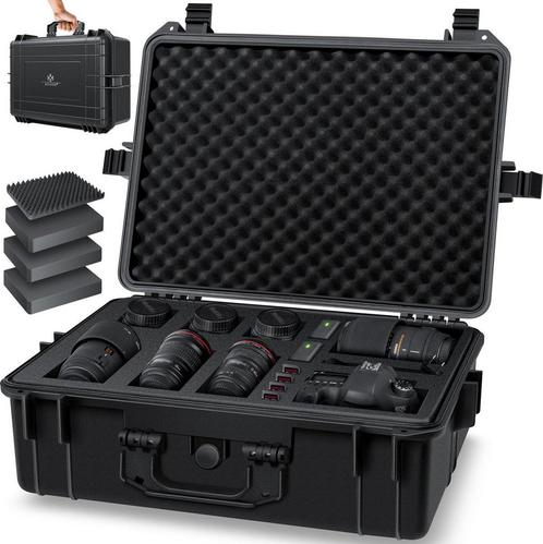KESSER® Camera Koffer Cameratas Draagtas Beschermtas schuimr, Huis en Inrichting, Woonaccessoires | Overige, Verzenden