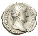 Empire romain. Hadrien (117-138 apr. J.-C.). Denarius Rome -