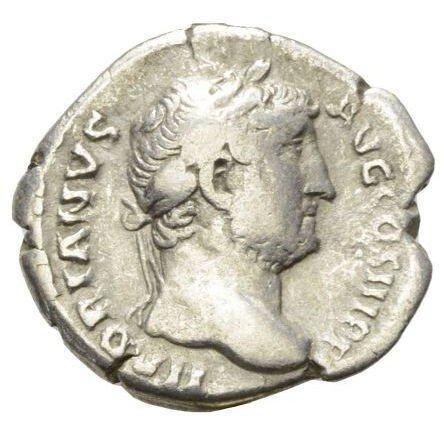 Empire romain. Hadrien (117-138 apr. J.-C.). Denarius Rome -, Postzegels en Munten, Munten | Europa | Niet-Euromunten
