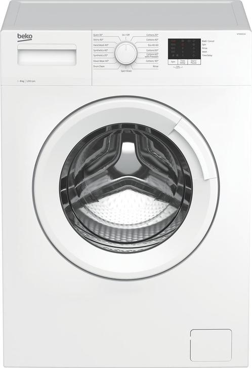 Beko Wtk82011w Wasmachine 8kg 1200t, Elektronische apparatuur, Wasmachines, Ophalen of Verzenden