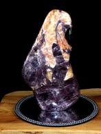 LAVENDEL ANHYDRIET met insluitsels van Diopsite / Mica en