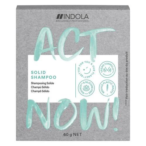 Indola Act Now! Solid Shampoo 60gr, Bijoux, Sacs & Beauté, Beauté | Soins des cheveux, Envoi