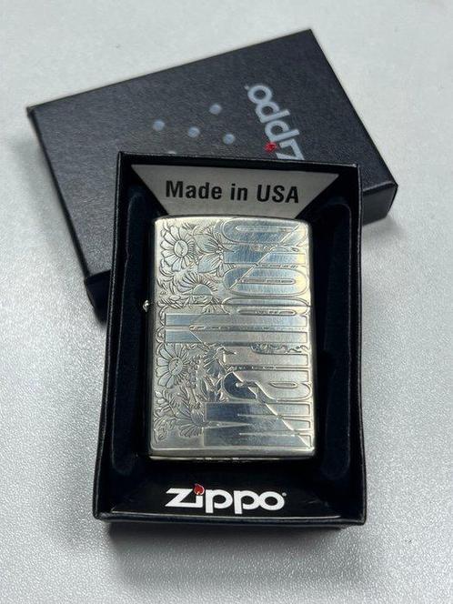 Zippo - Marlboro - Zonder Minimumprijs - Aansteker - Koper, Verzamelen, Rookartikelen, Aanstekers en Luciferdoosjes