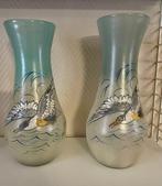 François-Théodore Legras - Vaas (2) - Meeuw - Glas