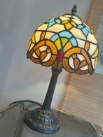 Buffet tafellamp - Glas-in-lood, Antiek en Kunst