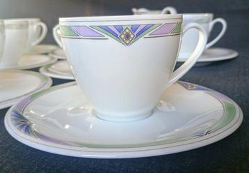 Richard Ginori - Service à thé (26) - Porcelaine - Formes