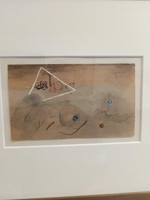 Henri Bernard Goetz (1909-1989) - Senza Titolo, Antiek en Kunst, Kunst | Schilderijen | Modern