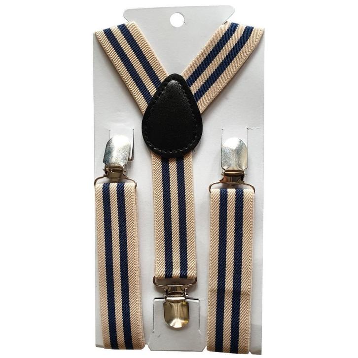 Fako Fashion - Kinder Bretels - Print - Streep - 65cm -, Kinderen en Baby's, Kinderkleding | Overige, Verzenden