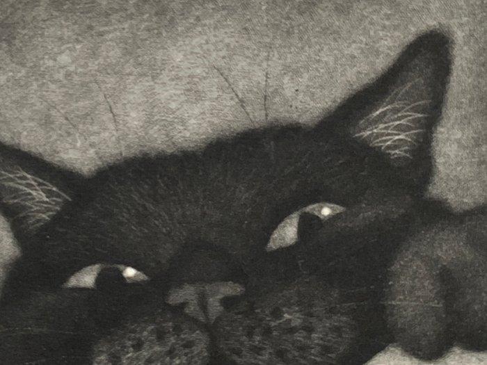 Lock eyes - Signed and numbered by the artist: 38/50 - NO, Antiek en Kunst, Antiek | Overige Antiek