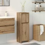vidaXL Badkamerkast 30x30x95 cm bewerkt hout artisanaal, Huis en Inrichting, Verzenden, Nieuw