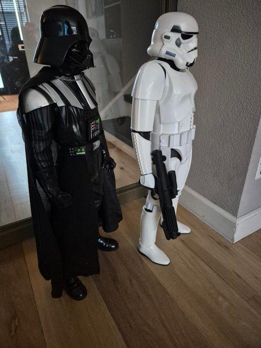 Star Wars - Darth vader and first order stormtrooper 80cm, Collections, Cinéma & Télévision