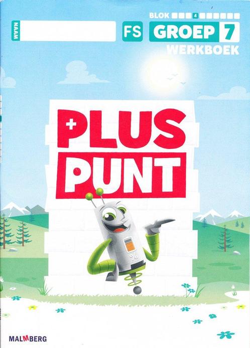 Pluspunt versie 4 Werkboek blok 4 groep 7 FS (per stuk), Livres, Livres scolaires, Envoi
