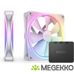 NZXT F140 RGB DUO - 140mm RGB Fan - Twin - White, Computers en Software, Computerkoelers, Verzenden, Nieuw