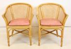 Fauteuil - Bamboe, Rattan - Twee fauteils