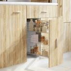 vidaXL Draadmand keuken uittrekbaar 3-laags 47x25x56 cm, Huis en Inrichting, Verzenden, Nieuw