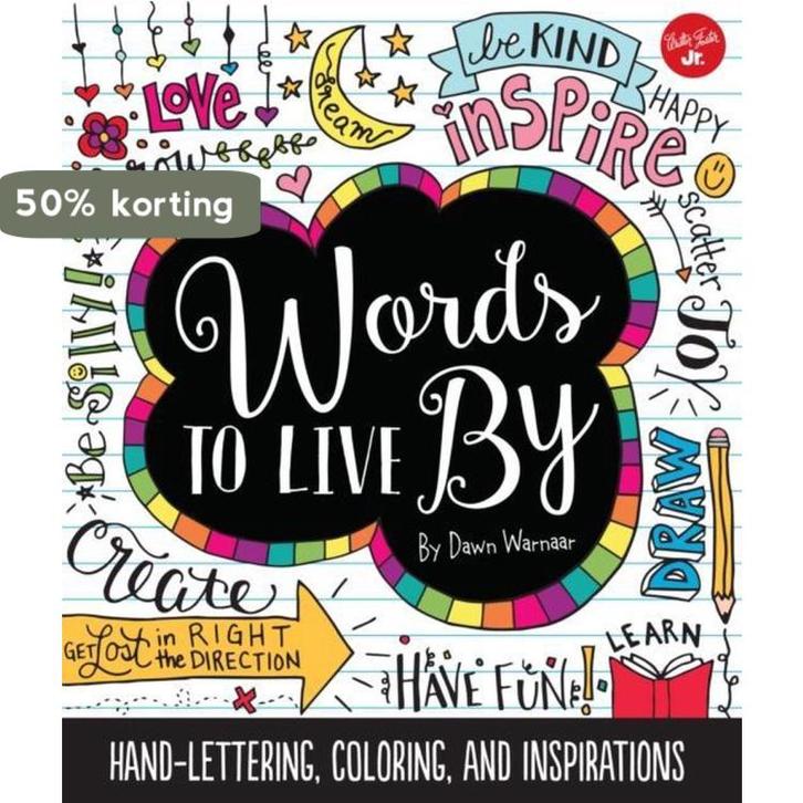 Words to Live By 9781633221000 Dawn Nicole Warnaar, Livres, Langue | Anglais, Envoi