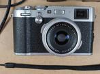 Fuji Fujifilm X100F silver with prime lens 35mm Appareil, Nieuw