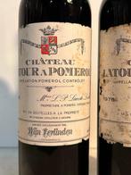 1976 Chateau Latour a Pomerol - Pomerol - 2 Flessen (0.73L), Nieuw
