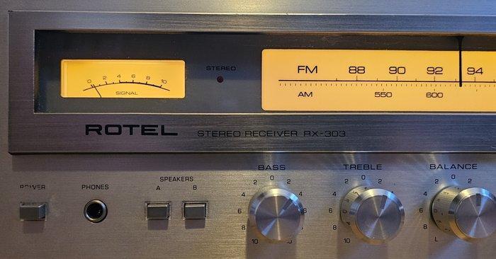 Rotel - RX-303 Solid state stereo receiver, Audio, Tv en Foto, Radio's