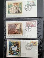 Belgique - 187 FDC côté dans album DAVO, Postzegels en Munten, Gestempeld