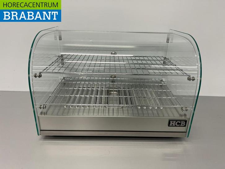 HCB vitrine chauffante en acier inoxydable 45 litres 55,4 cm, Articles professionnels, Horeca | Équipement de cuisine, Envoi