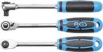 Bgs Technic Ratelsleutel fijn vertand 10 mm (3/8), Verzenden, Nieuw