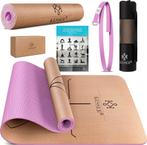 KESSER® Yogamat Kork 183x62cm Turnmat Gymnastiekmat Fitnessm, Verzenden, Nieuw