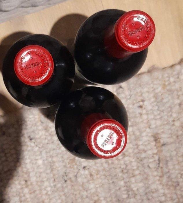 2002 Chateau La Fleur-Petrus - Pomerol - 3 Flessen (0.75, Verzamelen, Wijnen