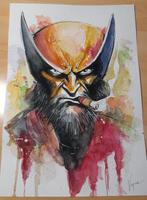 Giordano, Vincenzo - 1 Original colour drawing - Wolverine,, Boeken, Nieuw