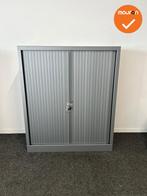 Robberechtse roldeurkast - 120x100x45cm - Zilvergrijs - incl, Werkplek, Ophalen of Verzenden, Gebruikt, Kast