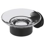 Zeephouder Geesa Nemox Hangend Glas Zwart, Ophalen of Verzenden, Nieuw, Bad