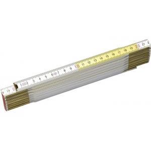 Stanley duimstok geel/wit 2m - 15mm, Doe-het-zelf en Bouw, Gereedschap | Handgereedschap