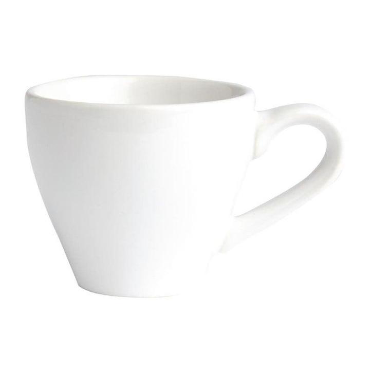 Espressokopjes | CAFÉ | Keramiek | Wit | 10cl | 12 Stuks |, Zakelijke goederen, Horeca | Keukenapparatuur, Nieuw in verpakking