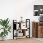 vidaXL Boekenplank Oud Hout 75 x 30 x 91 cm Bewerkt hout, Huis en Inrichting, Verzenden, Nieuw