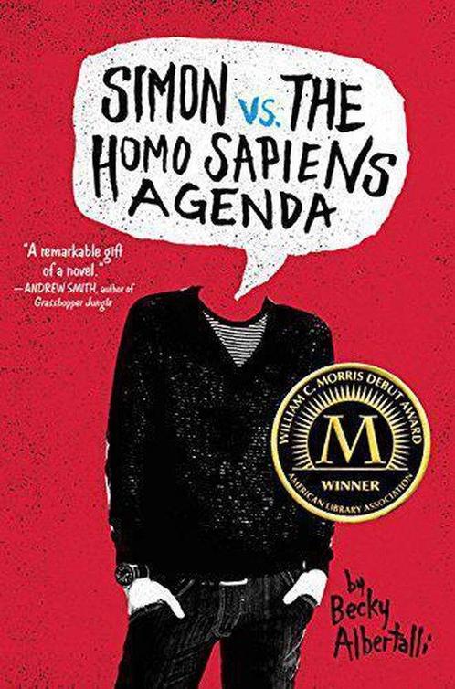 Simon vs. the Homo Sapiens Agenda 9780062348678, Boeken, Overige Boeken, Zo goed als nieuw, Verzenden
