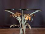 Salontafel - Metaal - Bloemige guéridon tafel, Antiek en Kunst