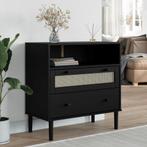 vidaXL Dressoir SENJA rattan-look 80x40x80 cm massief, Huis en Inrichting, Verzenden, Nieuw