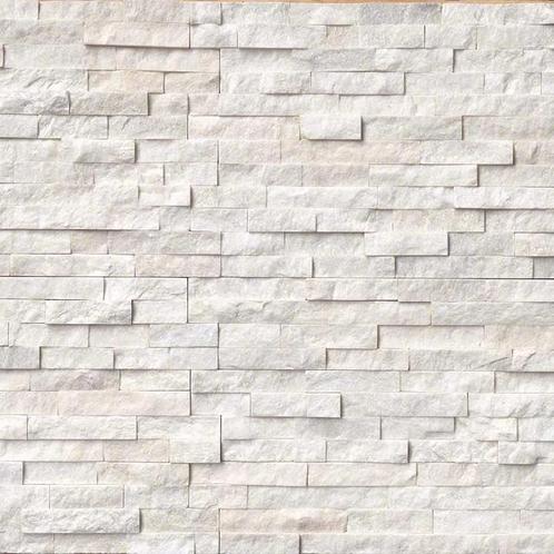 MOSA WIT GLITTER Brickstone , Natuursteen strip ,, Doe-het-zelf en Bouw, Tegels, Ophalen of Verzenden