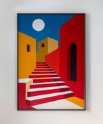 Nelson F. León - Camino Rojo XL- (NO Reserve), Antiek en Kunst